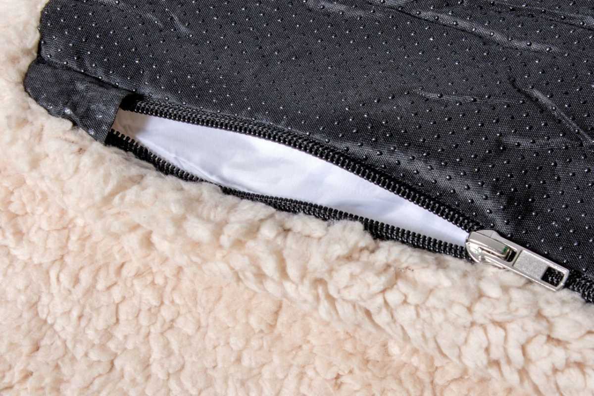 Beeztees Memory Foam Hundekissen Ito - Orthopädisches Hundekissen, wasserdicht, bei 60 °C waschbar